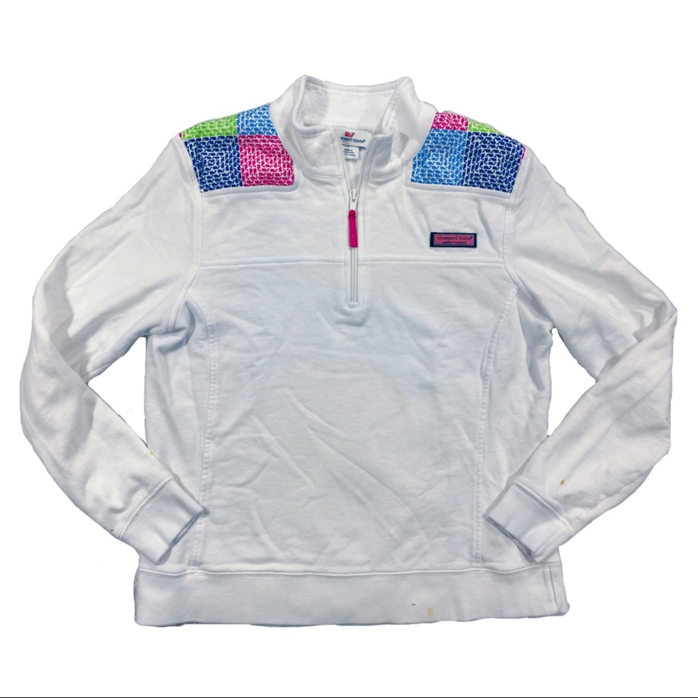 Vineyard Vines Quarter Zip Size girls Medium